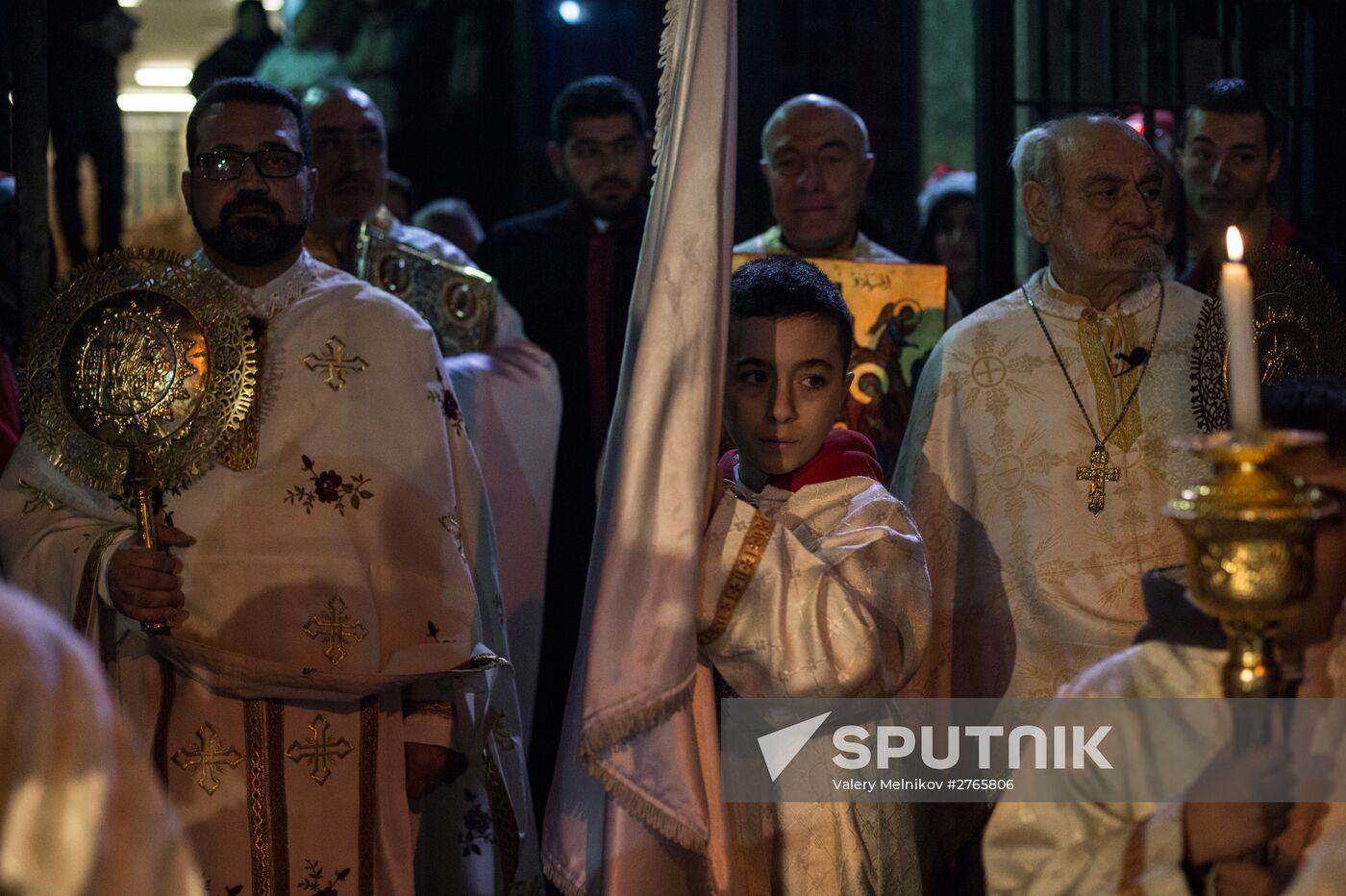 Christmas festivities in Damascus