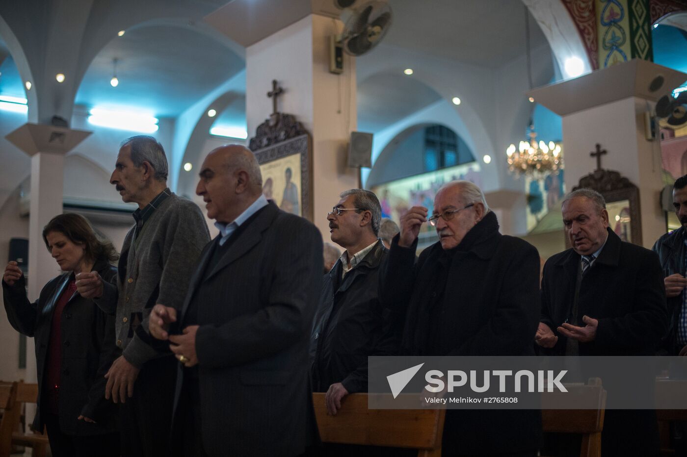 Christmas festivities in Damascus
