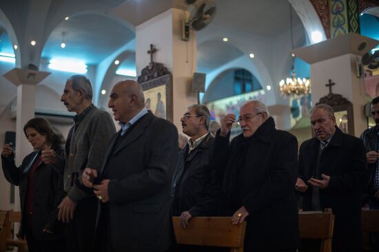 Christmas festivities in Damascus