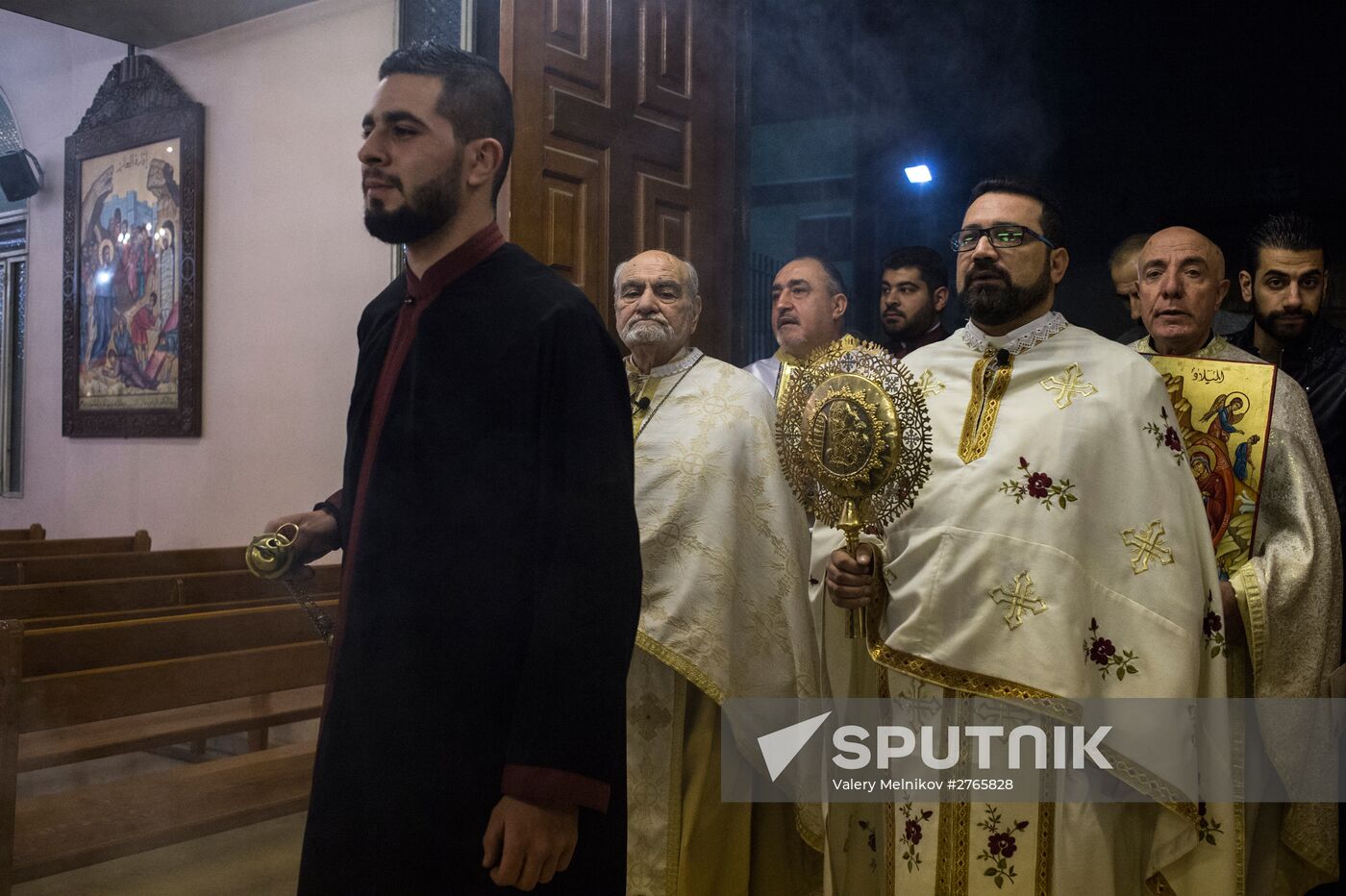 Christmas festivities in Damascus