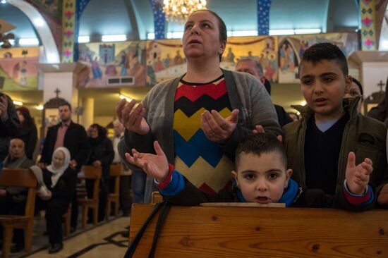 Christmas festivities in Damascus