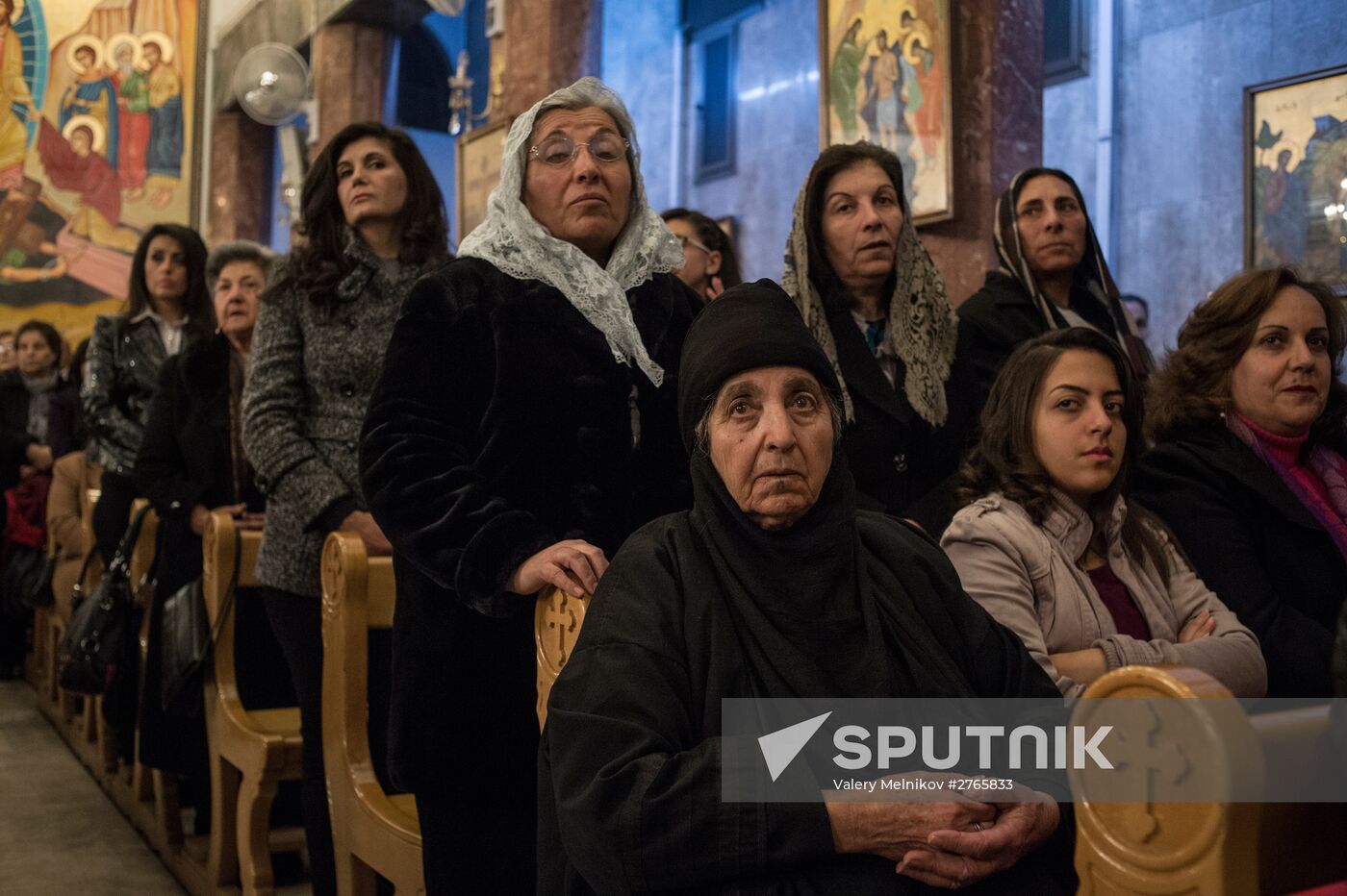 Christmas festivities in Damascus