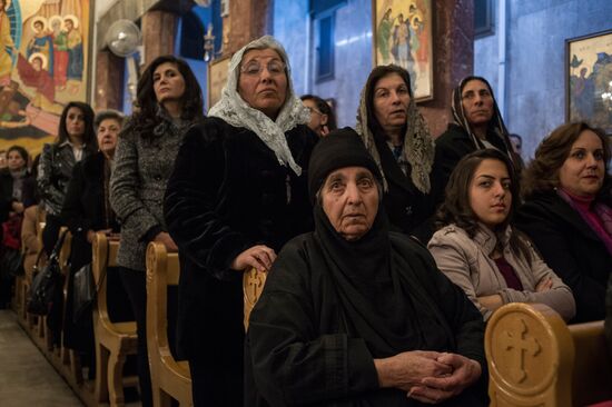 Christmas festivities in Damascus