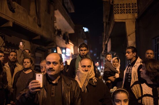 Christmas festivities in Damascus