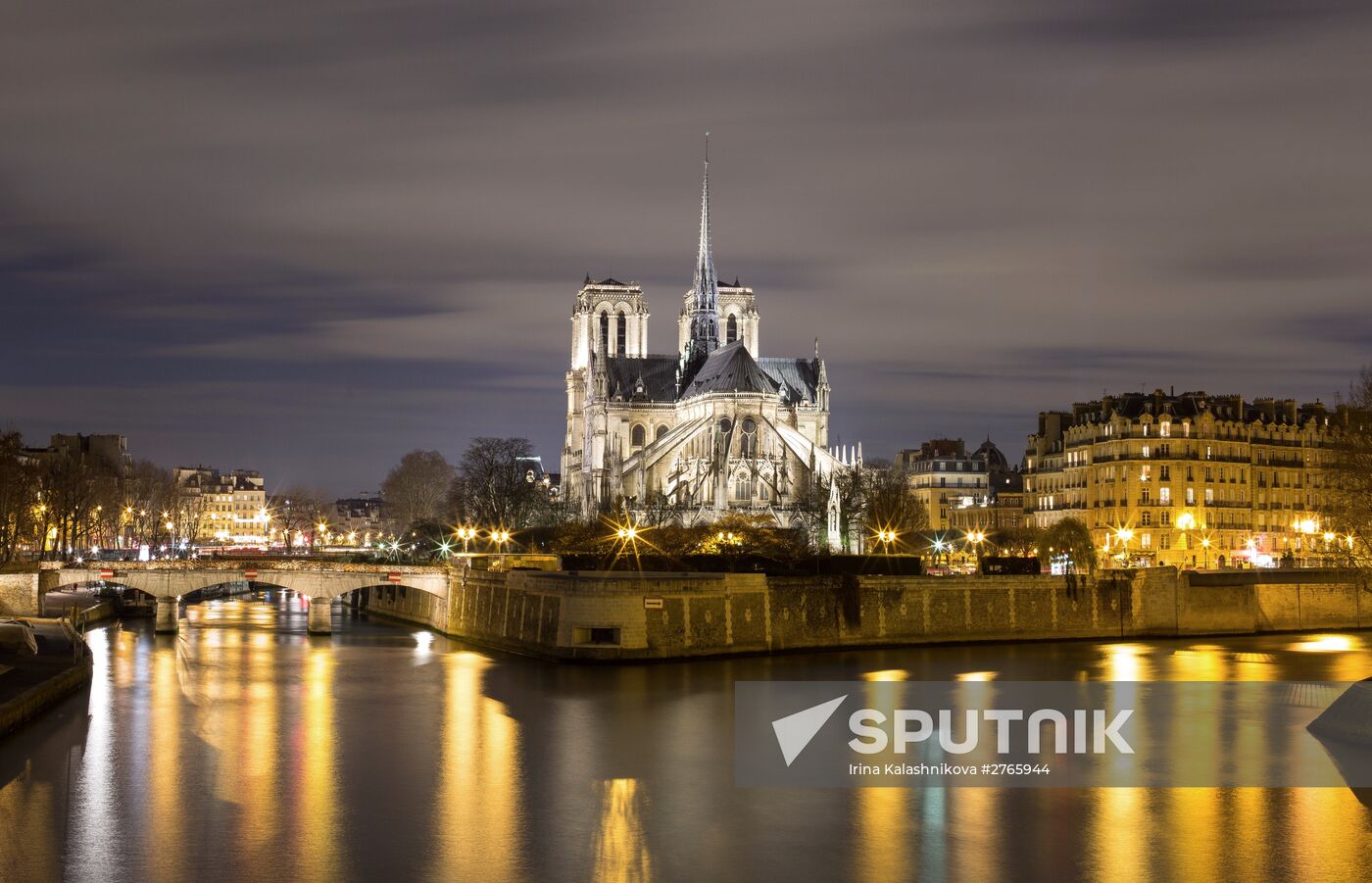 Paris decorated for the New Year's
