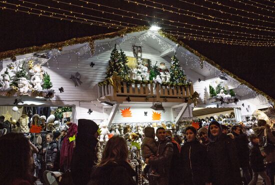 Paris decorated for the New Year's