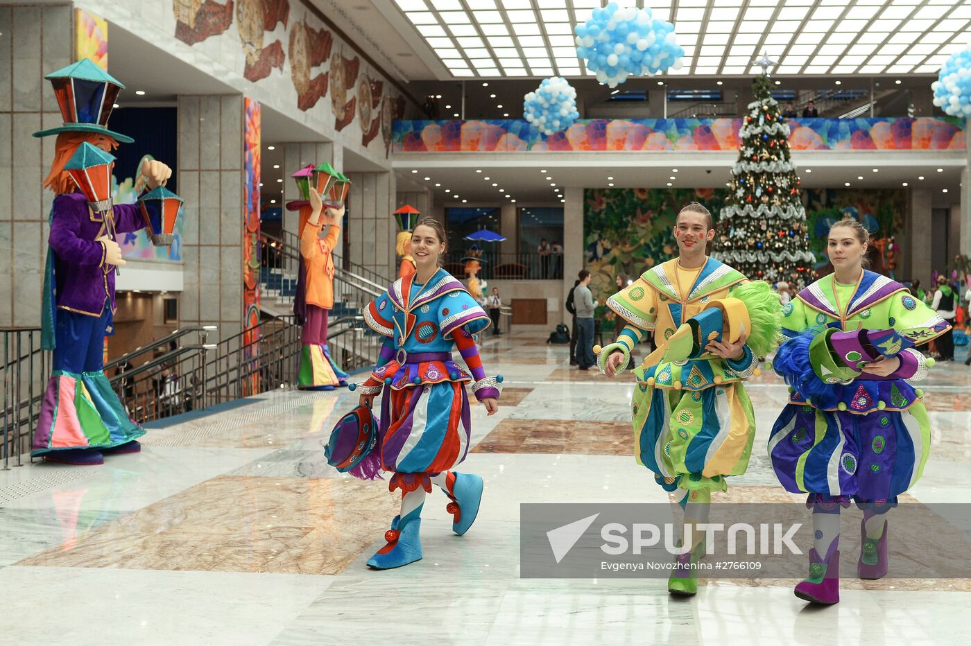 New Year's show at State Kremlin Palace.