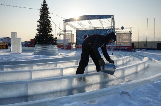 Novosibirsk readies for New Year