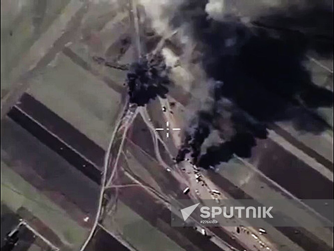 Destruction of oil production and processing facilities in Syria