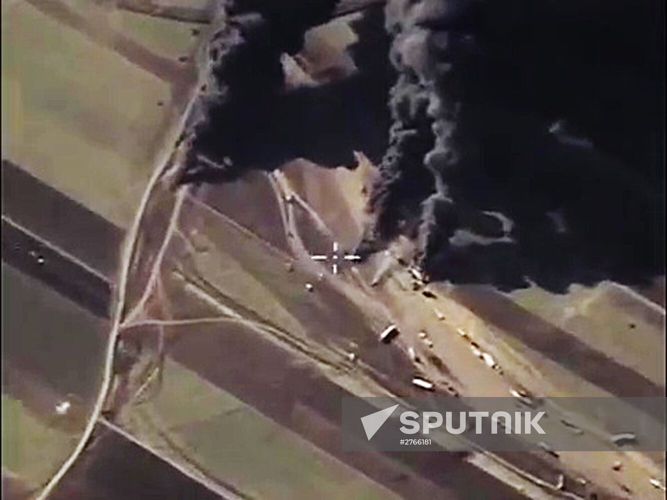 Destruction of oil production and processing facilities in Syria