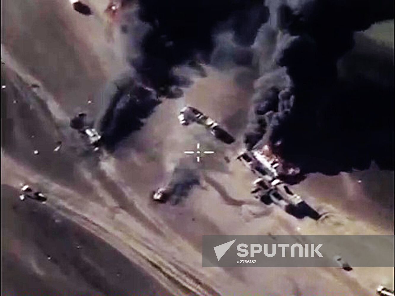 Destruction of oil production and processing facilities in Syria