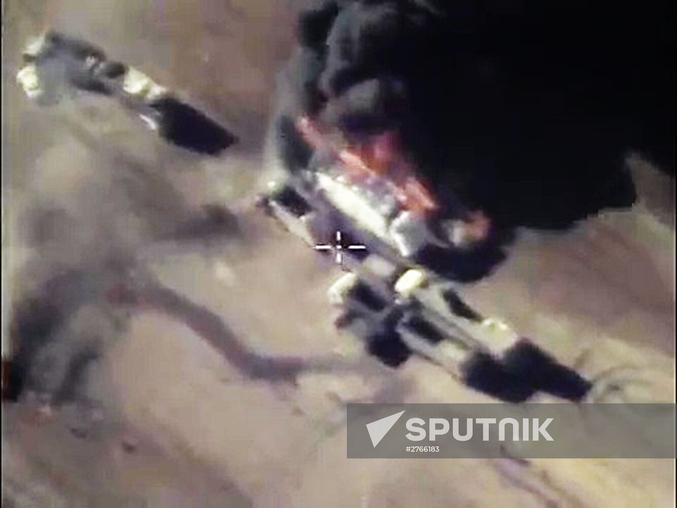 Destruction of oil production and processing facilities in Syria