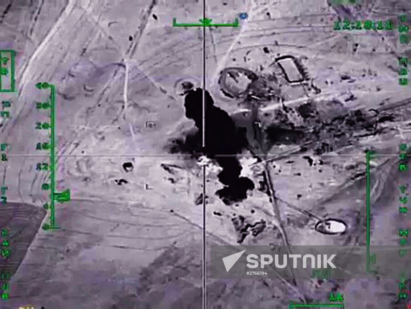 Destruction of oil production and processing facilities in Syria