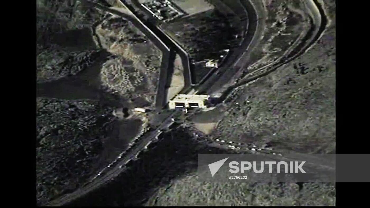 Destruction of oil production and processing facilities in Syria