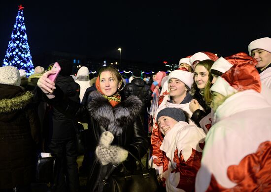 Novosibirsk prepares for New Year celebration