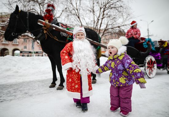 Novosibirsk prepares for New Year celebration