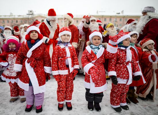 Novosibirsk prepares for New Year celebration