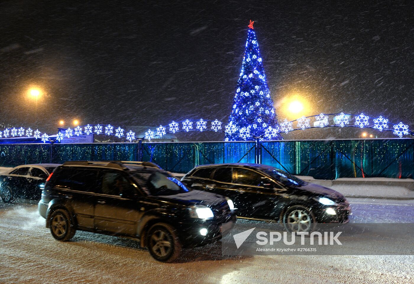 Novosibirsk prepares for New Year celebration