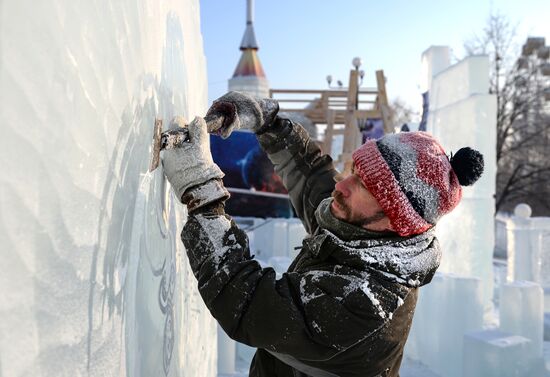 Novosibirsk prepares for New Year celebration