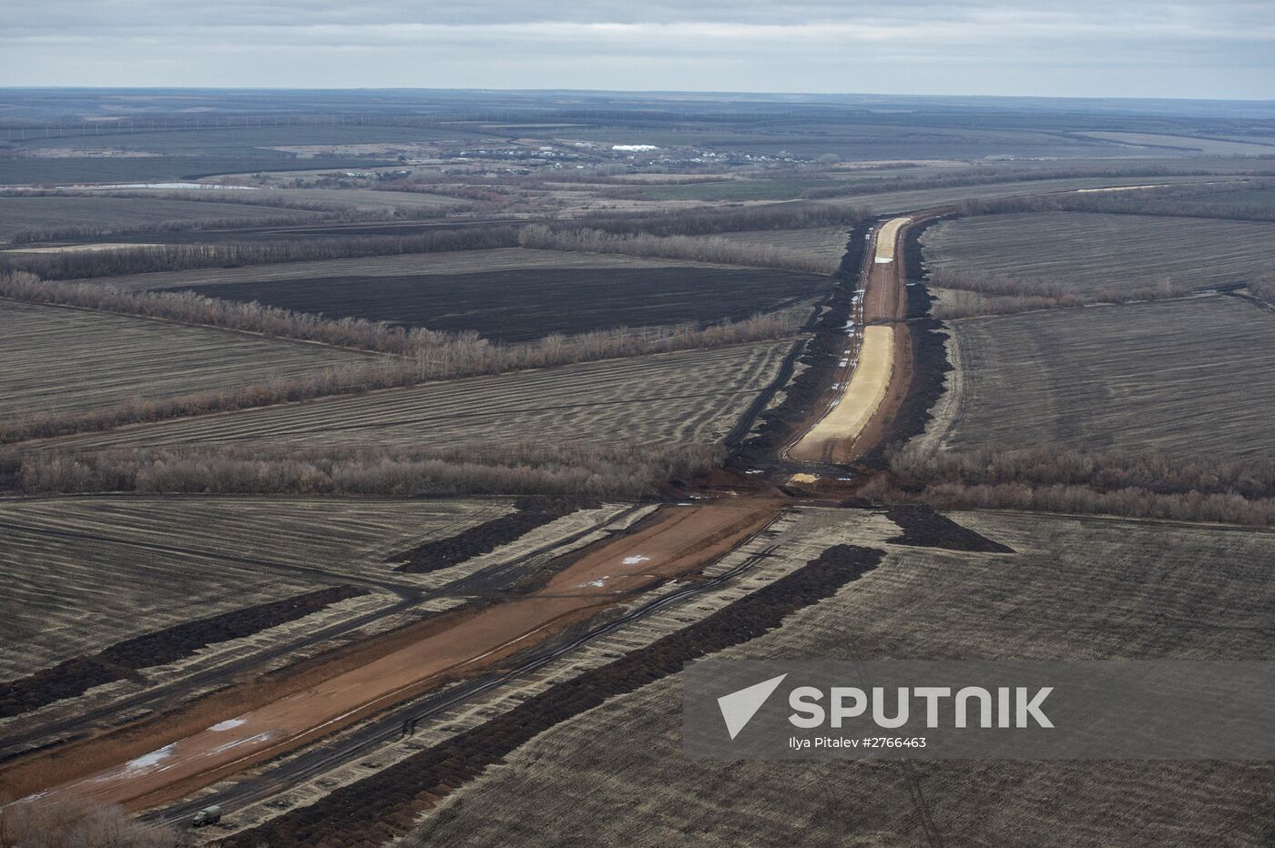 Construction of railway bypassing Ukraine