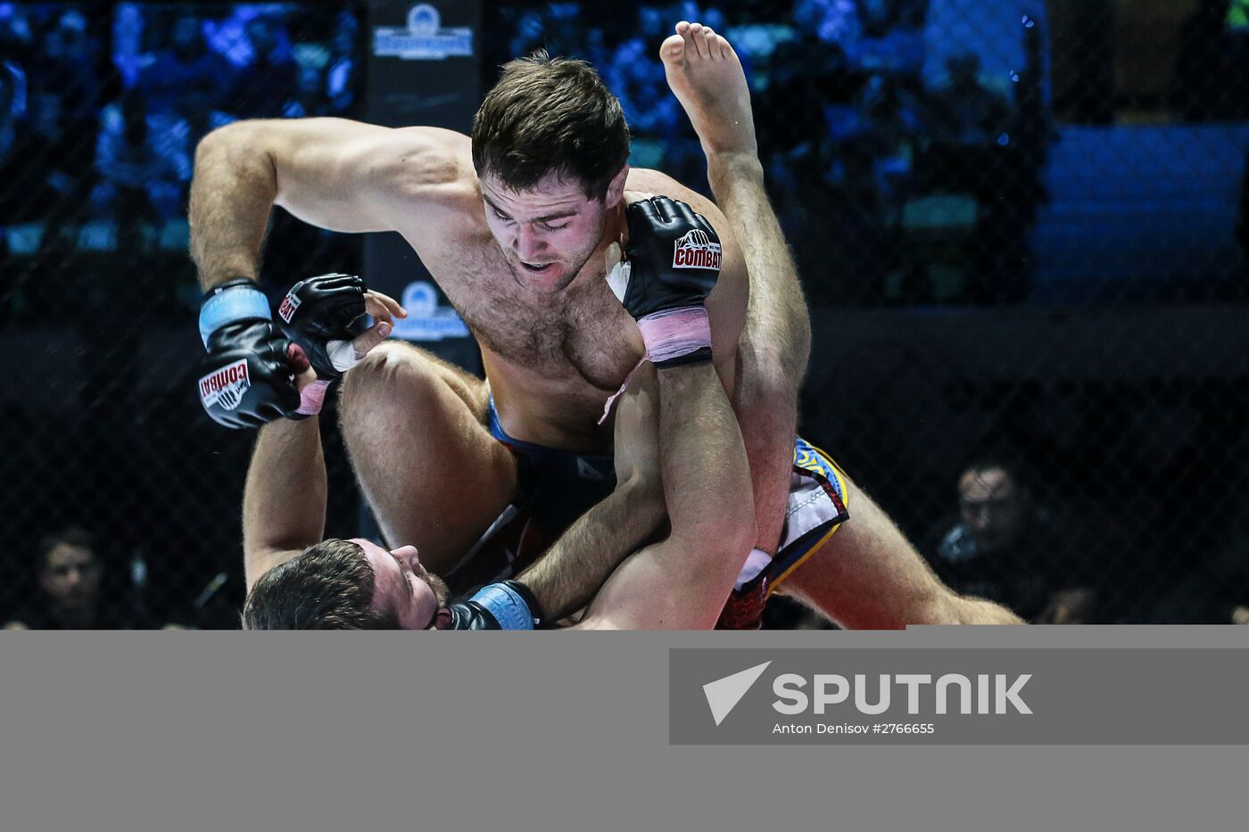 MMA fighter Jeff Monson's first fight under Russian flag