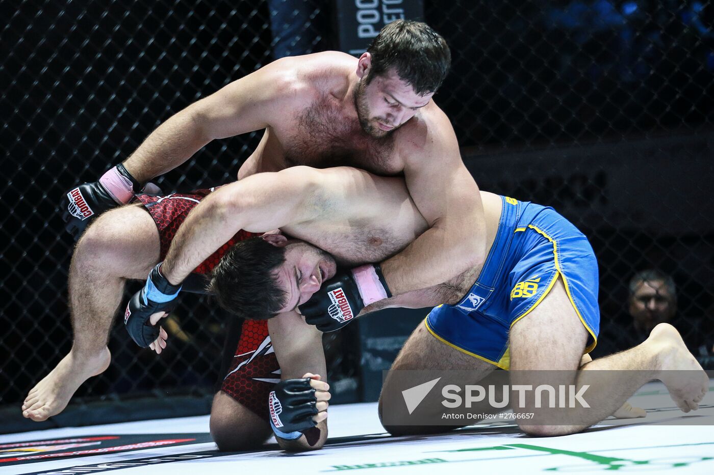 MMA fighter Jeff Monson's first fight under Russian flag