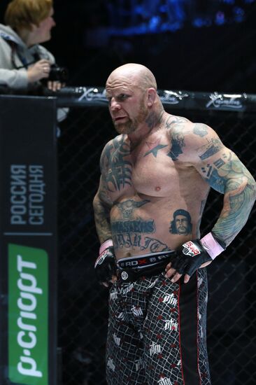MMA fighter Jeff Monson's first fight under Russian flag