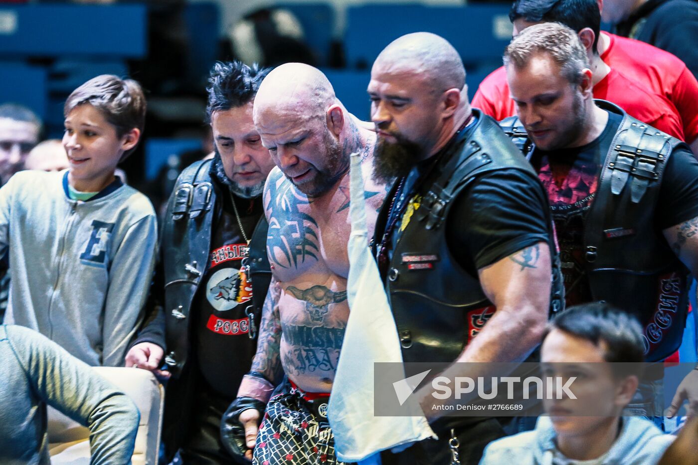 MMA fighter Jeff Monson's first fight under Russian flag