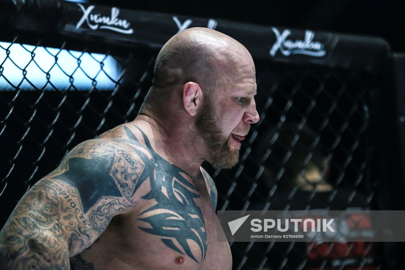 MMA fighter Jeff Monson's first fight under Russian flag