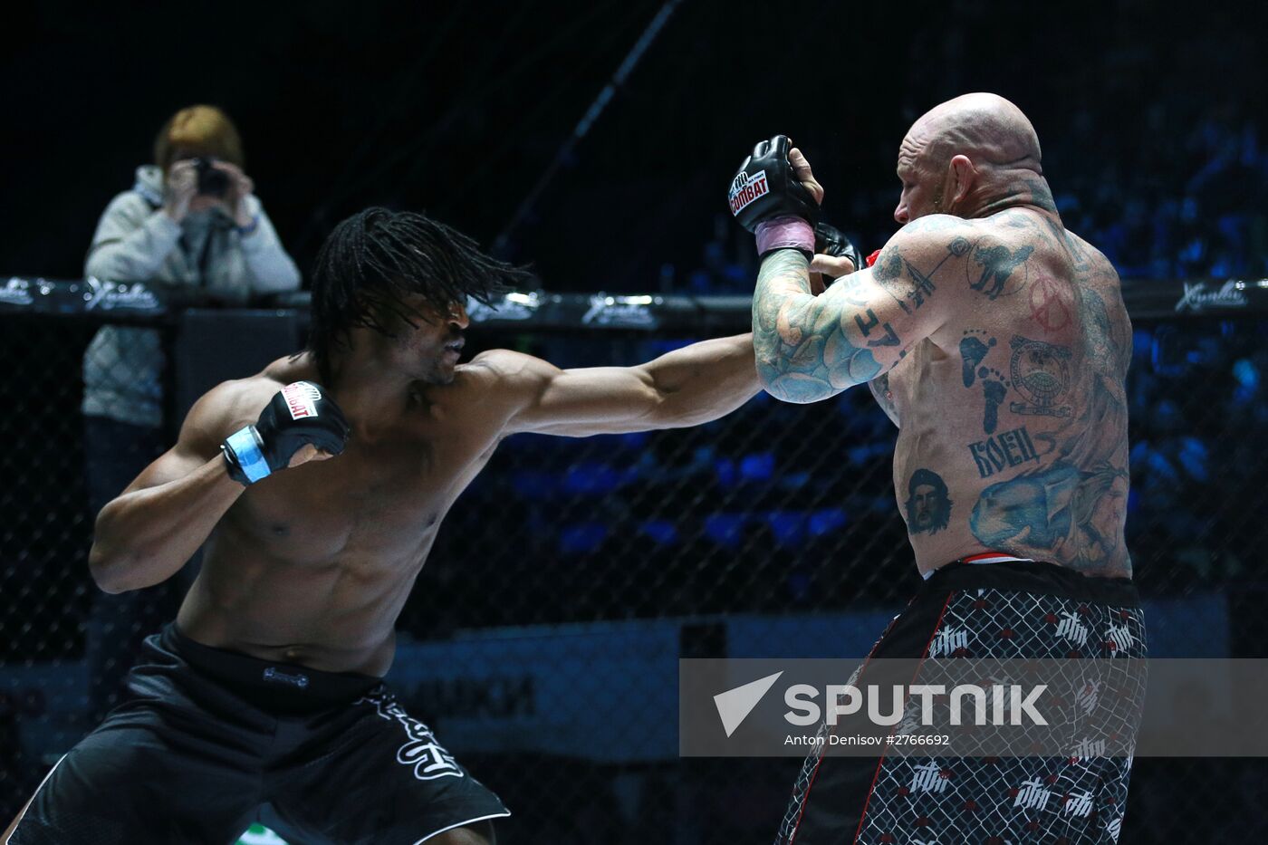 MMA fighter Jeff Monson's first fight under Russian flag