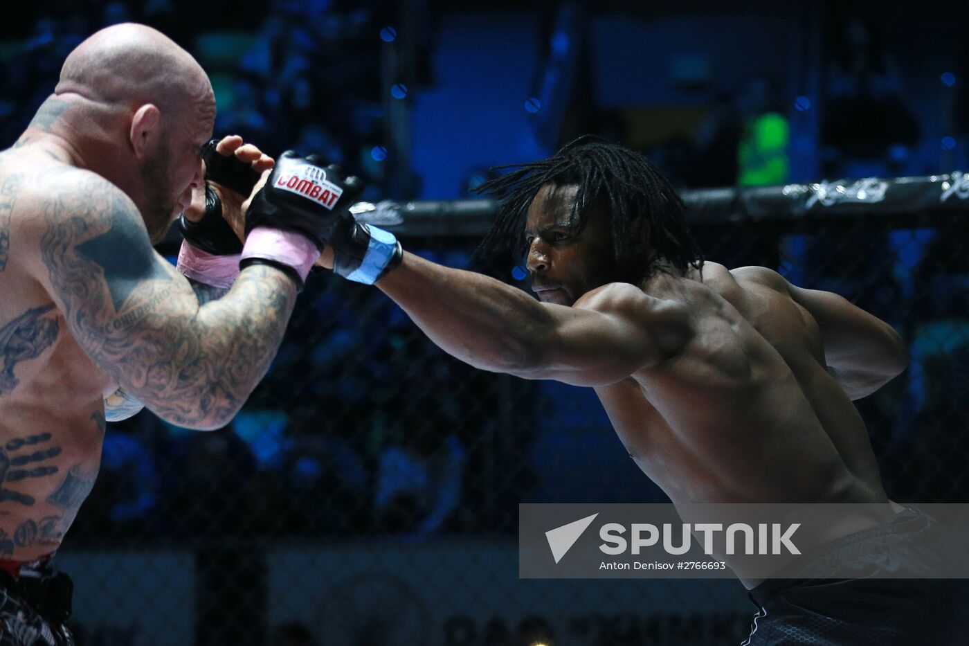 MMA fighter Jeff Monson's first fight under Russian flag