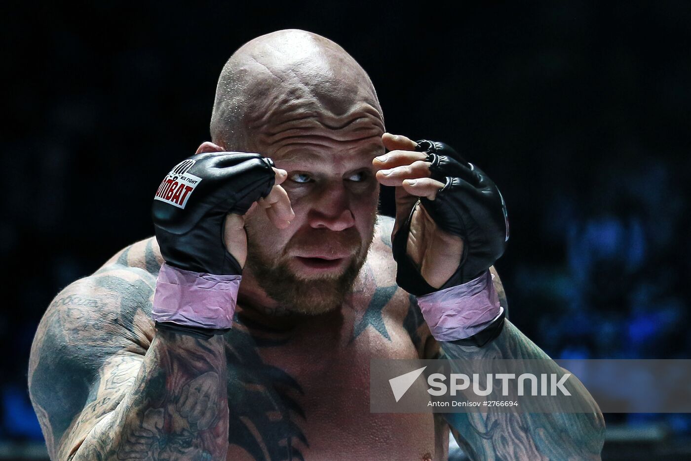 MMA fighter Jeff Monson's first fight under Russian flag