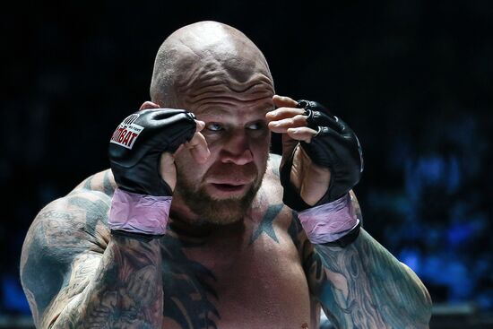 MMA fighter Jeff Monson's first fight under Russian flag