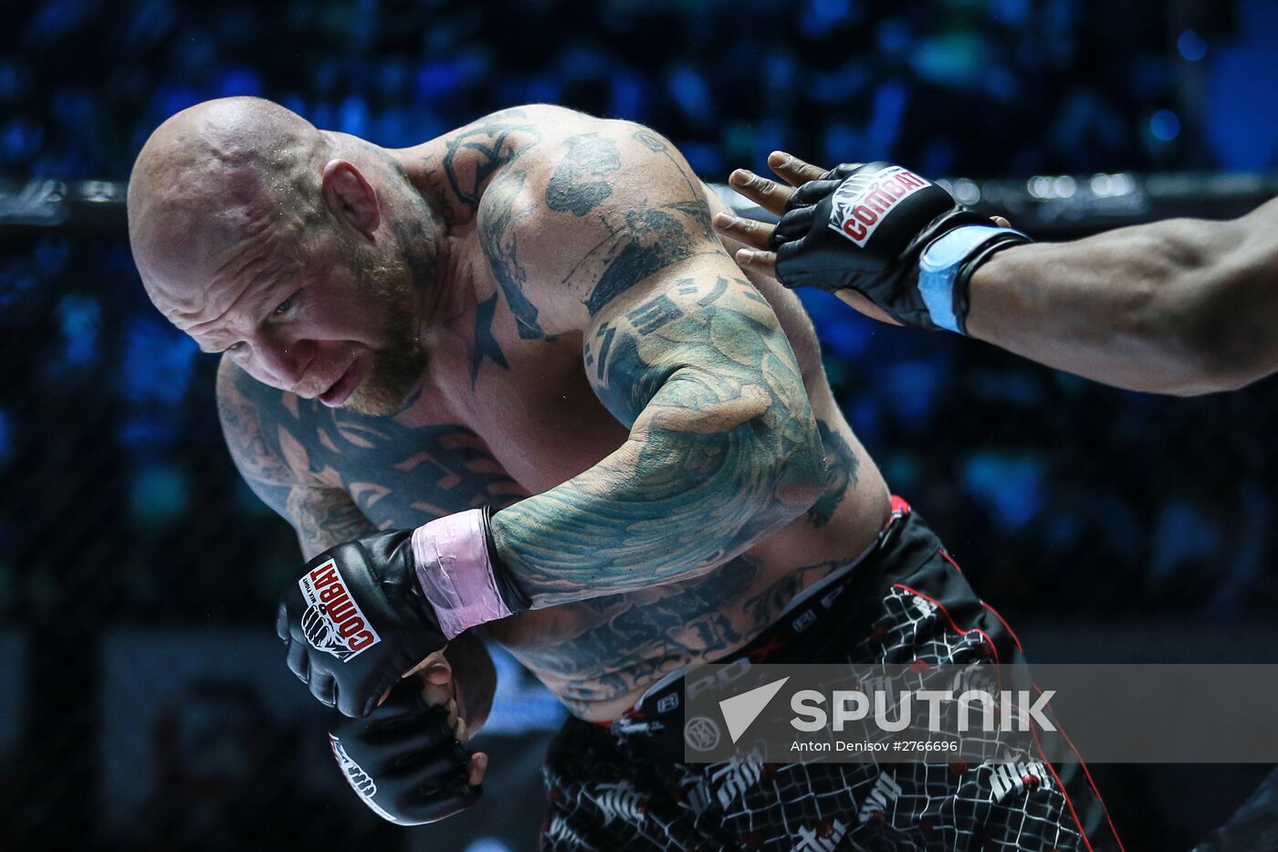 MMA fighter Jeff Monson's first fight under Russian flag