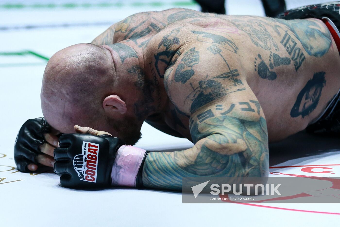 MMA fighter Jeff Monson's first fight under Russian flag