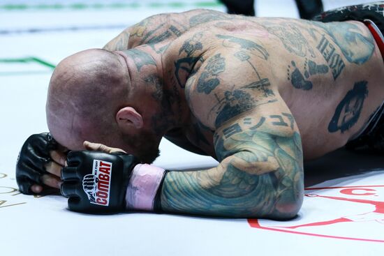 MMA fighter Jeff Monson's first fight under Russian flag