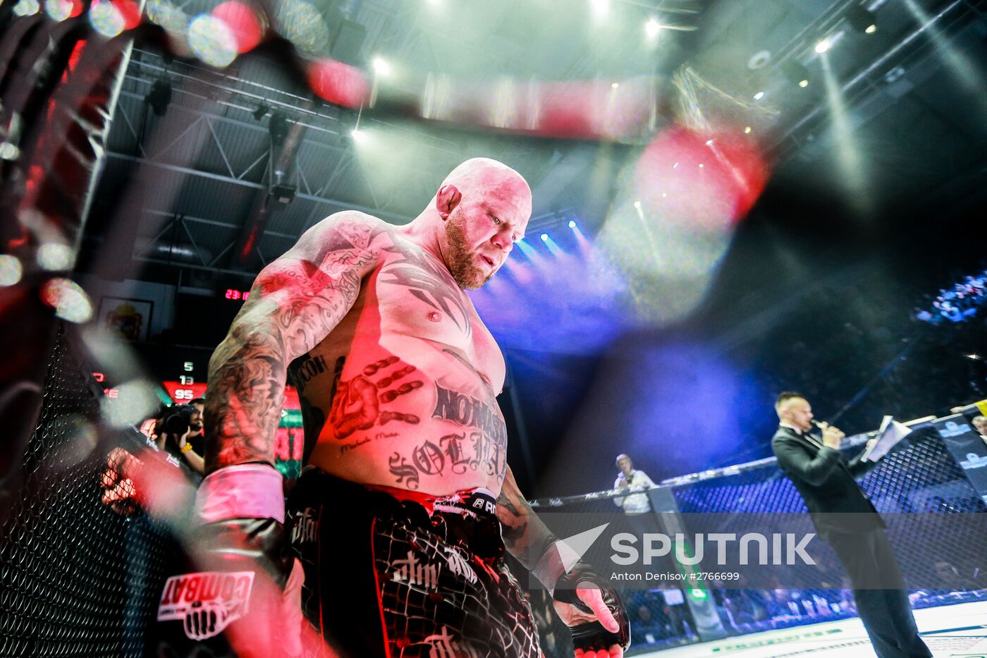 MMA fighter Jeff Monson's first fight under Russian flag
