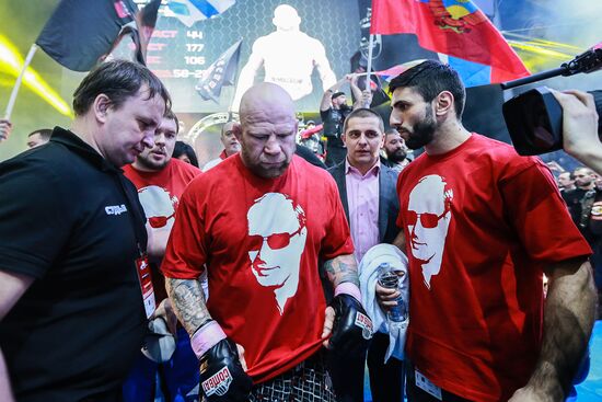 MMA fighter Jeff Monson's first fight under Russian flag