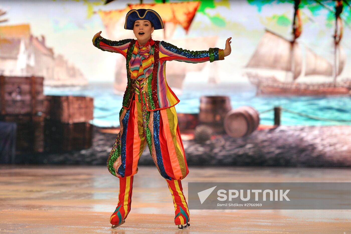 Sindbad and Princess Anne ice show premiered