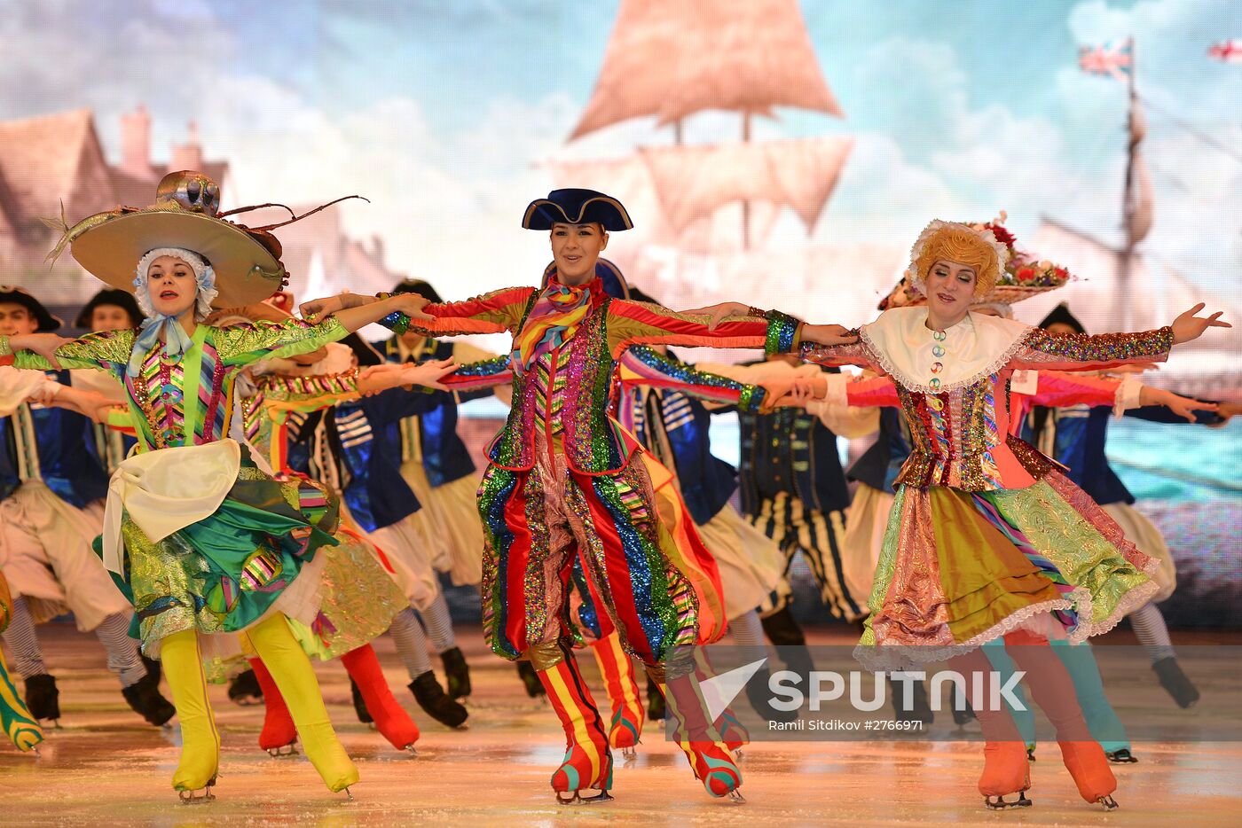 Sindbad and Princess Anne ice show premiered