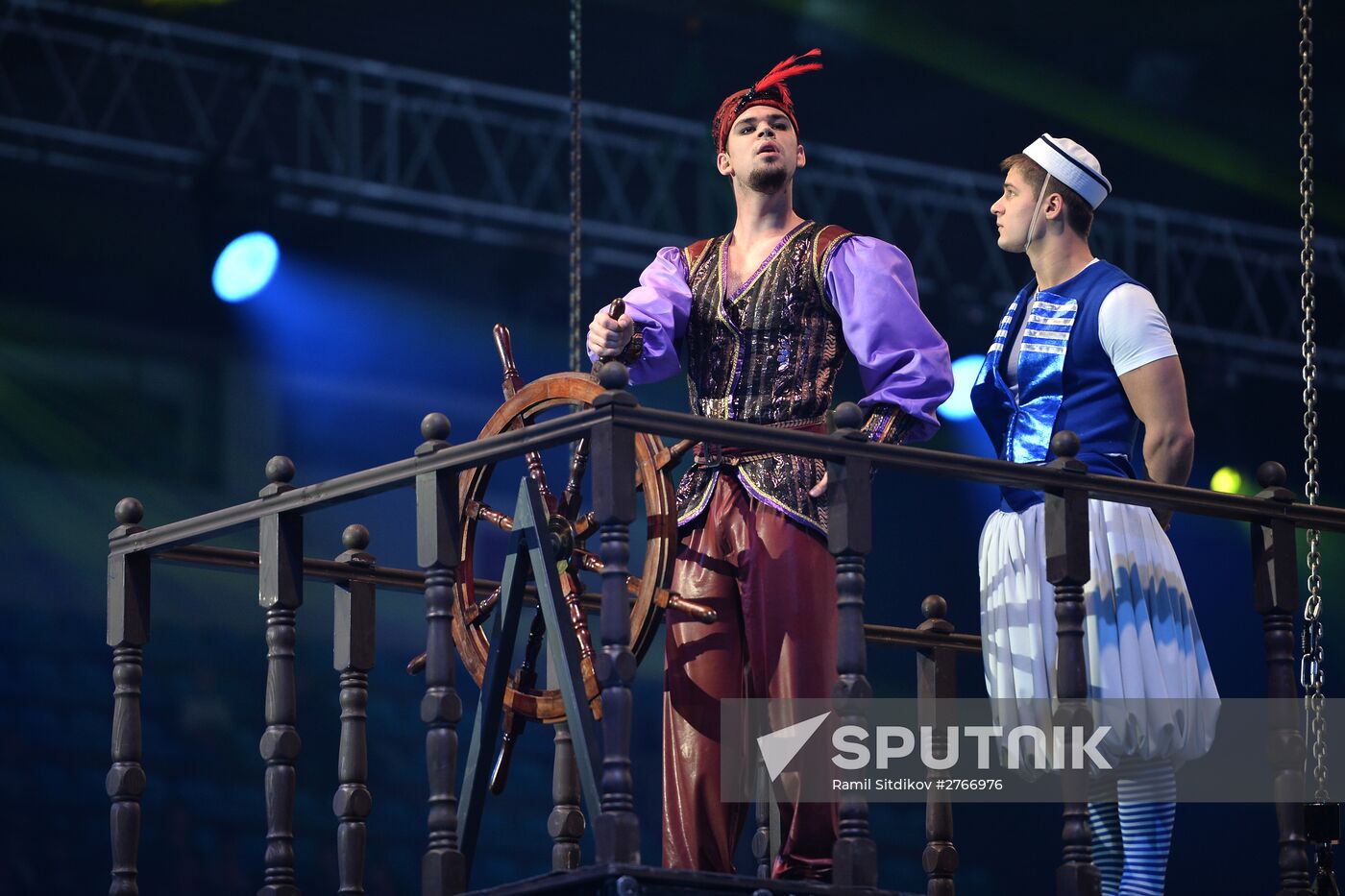 Sindbad and Princess Anne ice show premiered