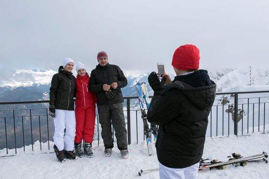 Winter season kicks off in Sochi