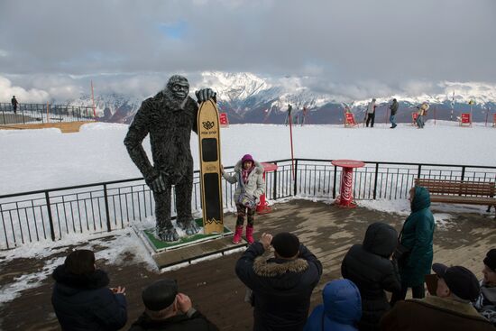 Winter season kicks off in Sochi