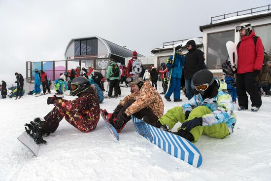 Winter season kicks off in Sochi