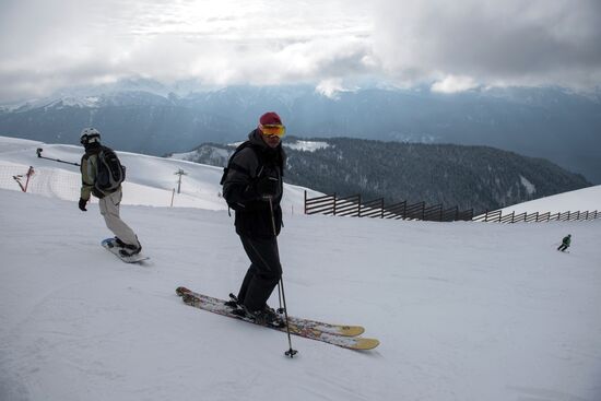 Winter season kicks off in Sochi