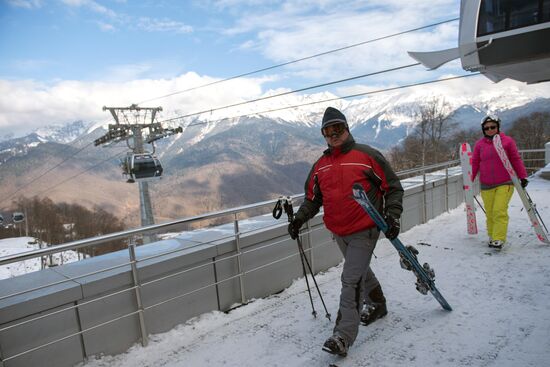 Winter season kicks off in Sochi