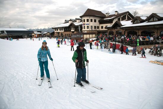 Winter season kicks off in Sochi