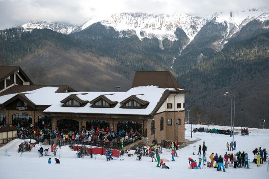 Winter season kicks off in Sochi