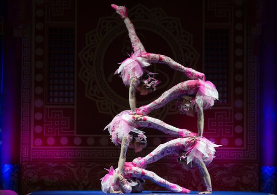 China Circus performs in St. Petersburg