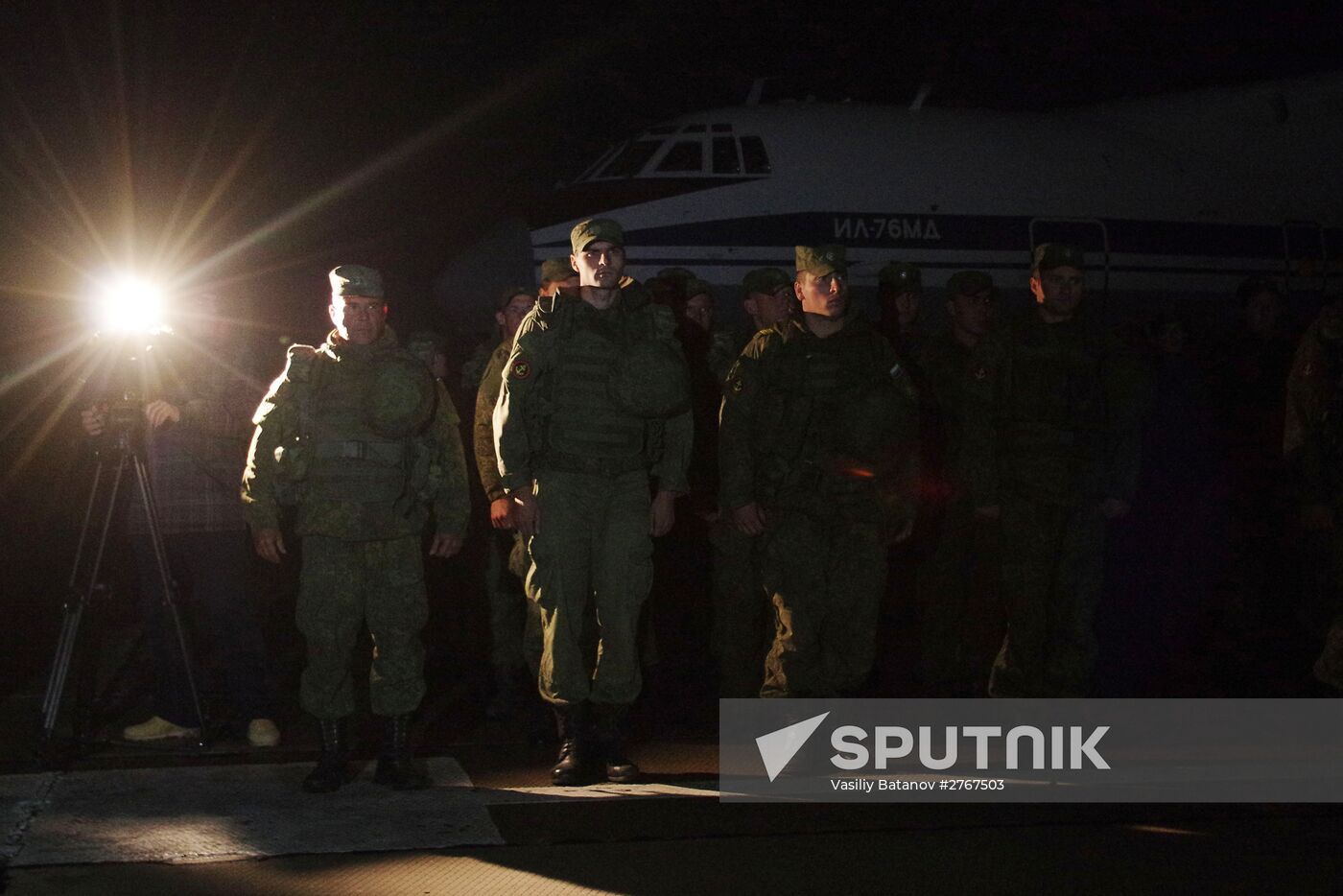 Russia’s Black Sea Fleet marines arrive arrive in Crimea after operation in Syria